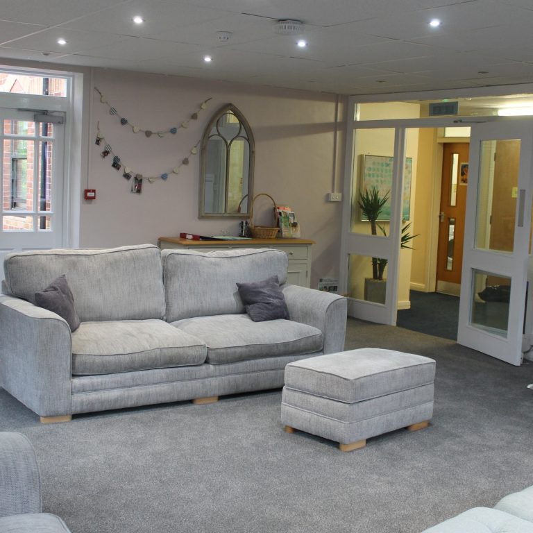 Cosy common room at girls boarding school