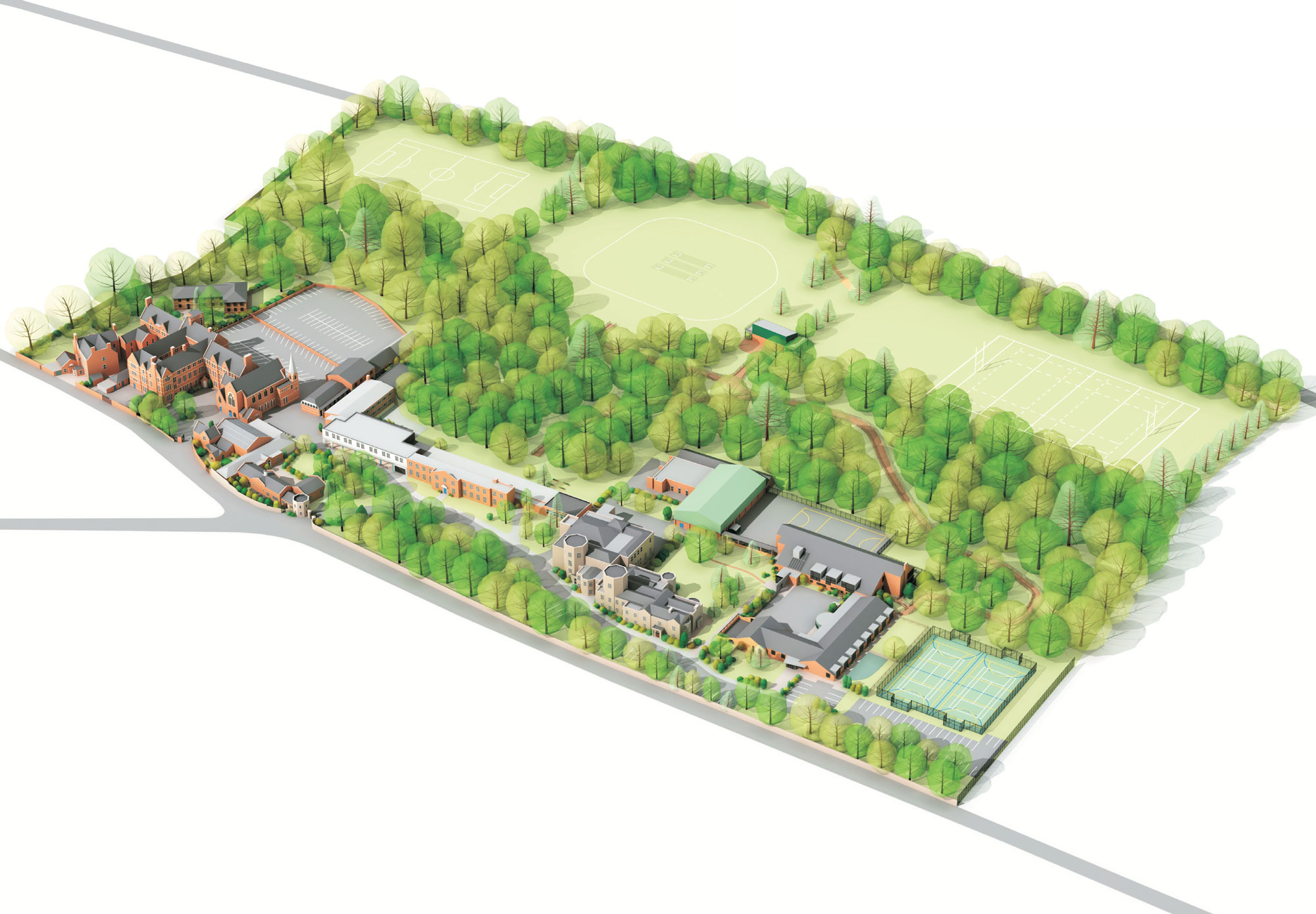 Tettenhall College Site Plan