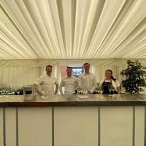 chefs behind a counter