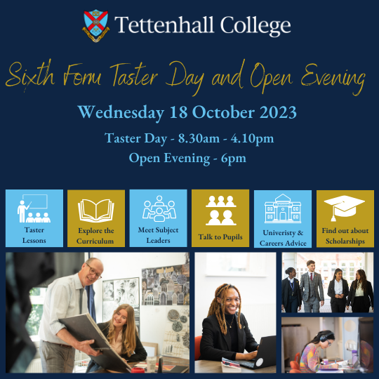 Sixth Form Taster Day and Open Evening